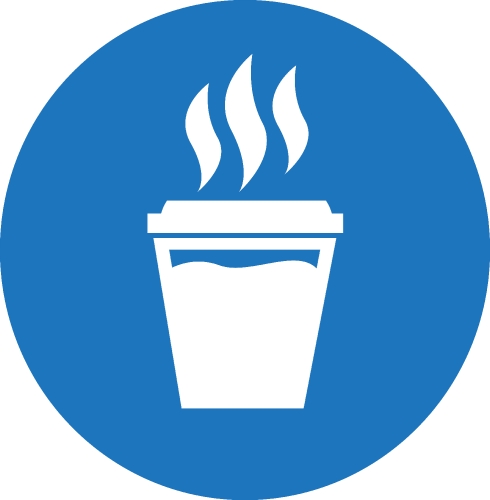 Coffee icon sign symbol design