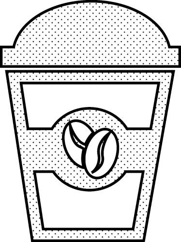 Coffee icon sign symbol design