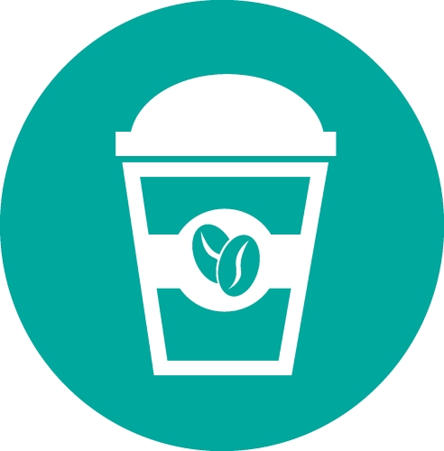 Coffee icon sign symbol design