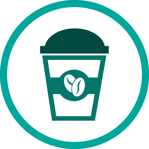 Coffee icon sign symbol design