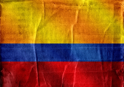 Colombia flag themes idea design