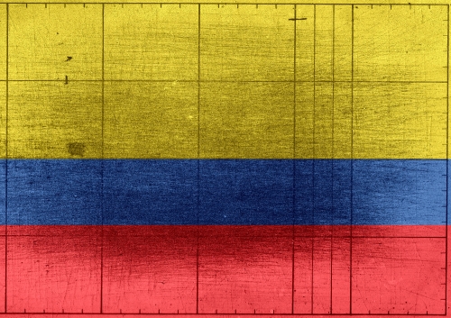 Colombia flag themes idea design