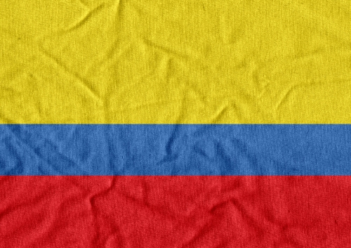Colombia flag themes idea design
