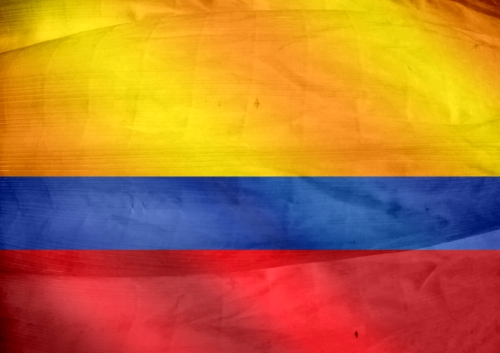 Colombia flag themes idea design