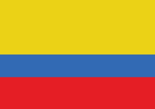 Colombia flag themes idea design