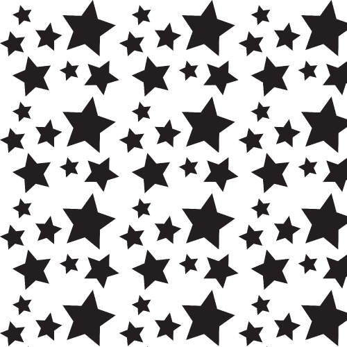 colorful stars pattern background