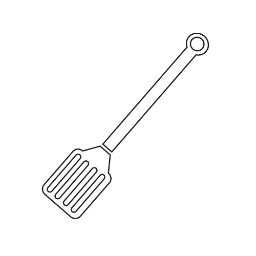cooking scoop kitchen icon