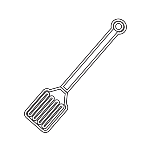 cooking scoop kitchen icon