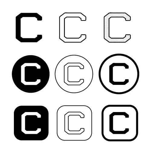 Copyright icon symbol sign