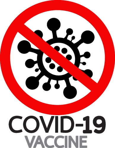 Coronavirus Covid-19 Vaccine icon design