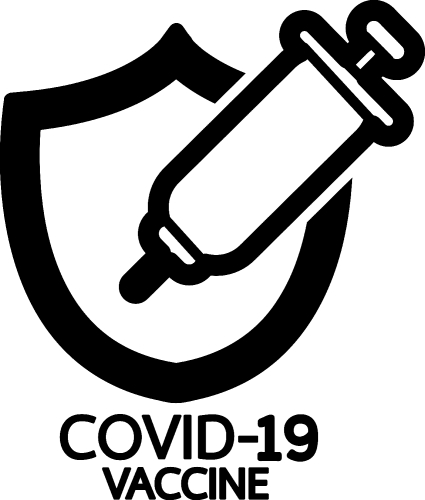 Coronavirus Covid-19 Vaccine icon design