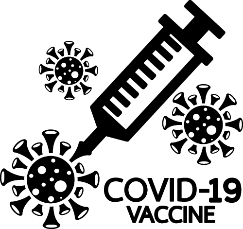 Coronavirus Covid-19 Vaccine icon design