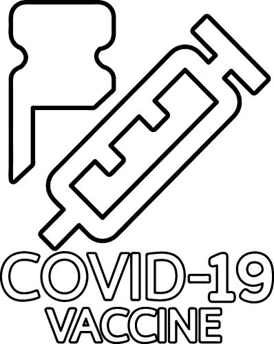 Coronavirus Covid-19 Vaccine icon design