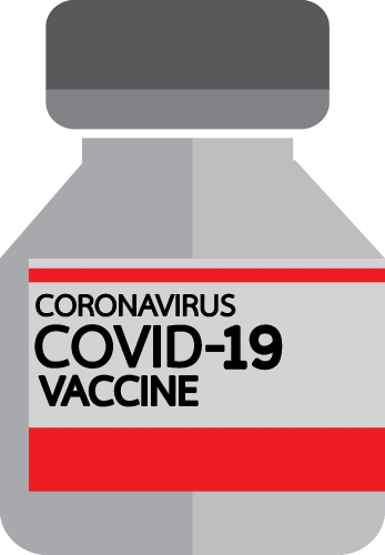 Coronavirus Covid-19 Vaccine icon design