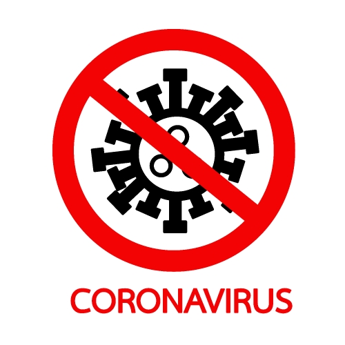 COVID-19 Vector Coronavirus icon sign design