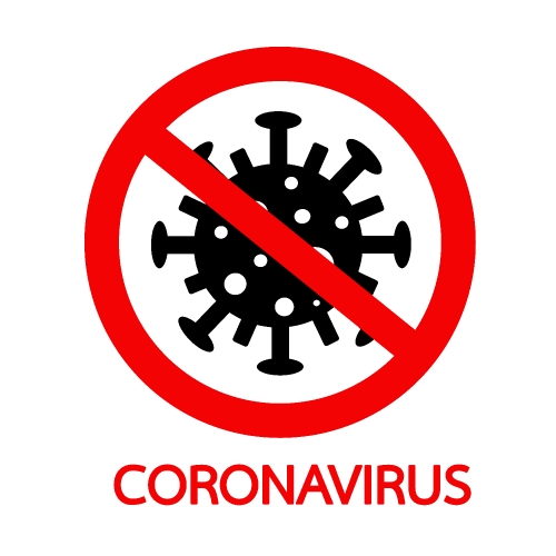 COVID-19 Vector Coronavirus icon sign design