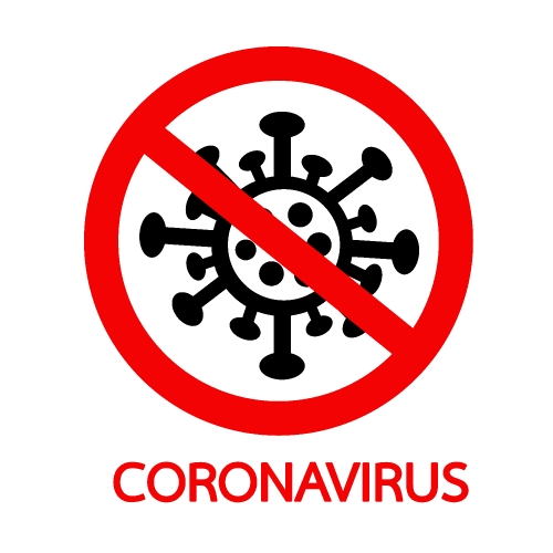 COVID-19 Vector Coronavirus icon sign design