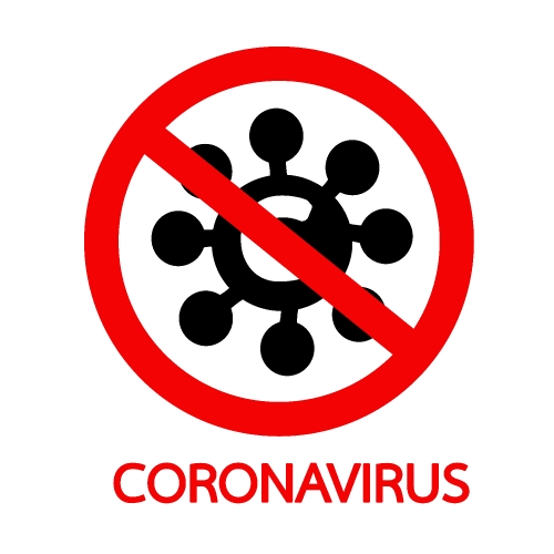 COVID-19 Vector Coronavirus icon sign design