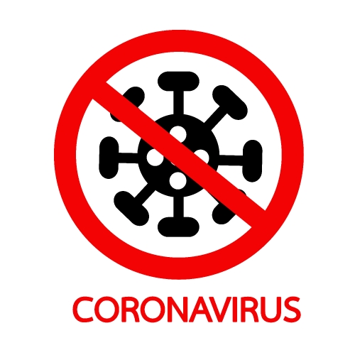 COVID-19 Vector Coronavirus icon sign design