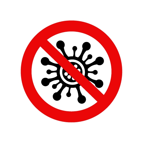 COVID-19 Vector Coronavirus icon sign design