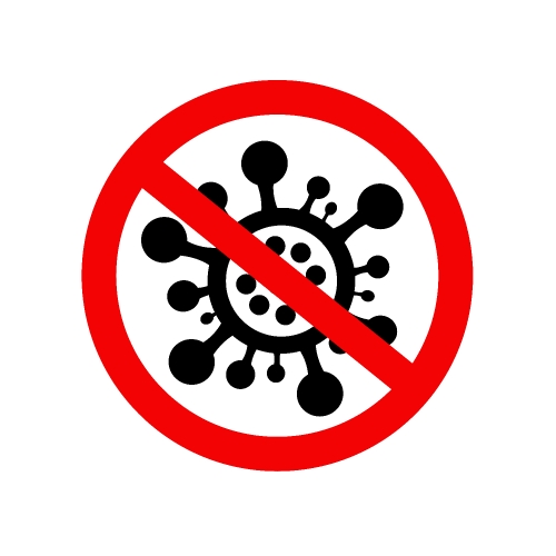 COVID-19 Vector Coronavirus icon sign design