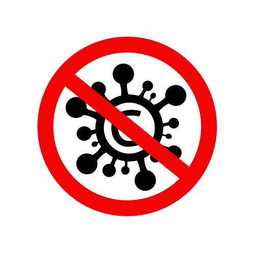 COVID-19 Vector Coronavirus icon sign design