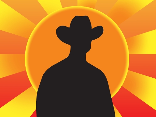 cowboy silhouette