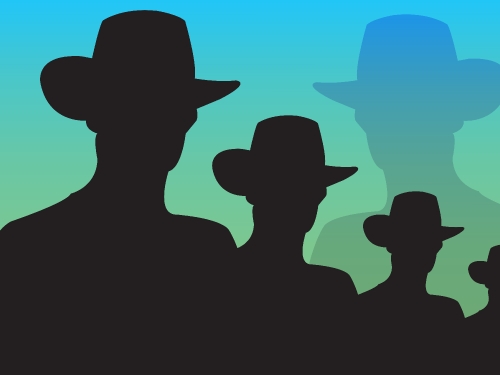 cowboy silhouette