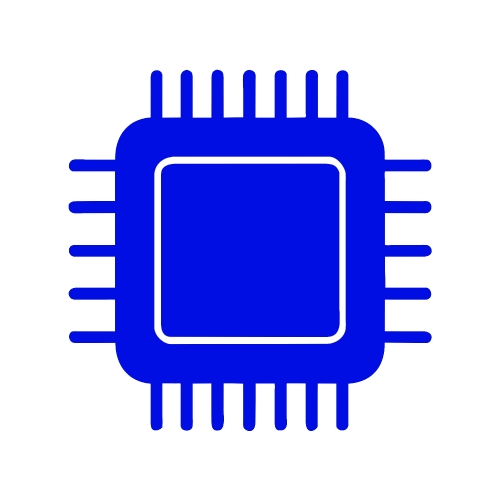 CPU chip icon