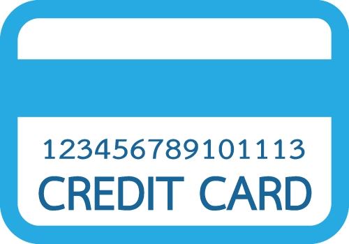 Credit card icon sign symbol design