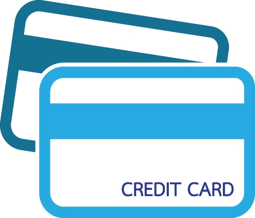 Credit card icon sign symbol design