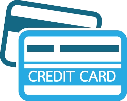 Credit card icon sign symbol design