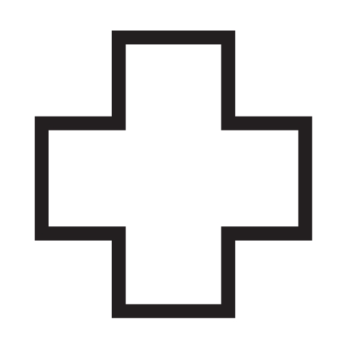 Cross Pharmacy Symbol Icon