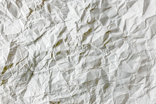 crumpled paper