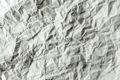 crumpled paper