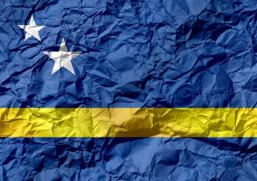 Curacao flag themes idea design