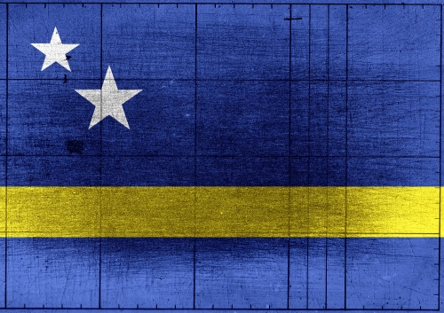 Curacao flag themes idea design