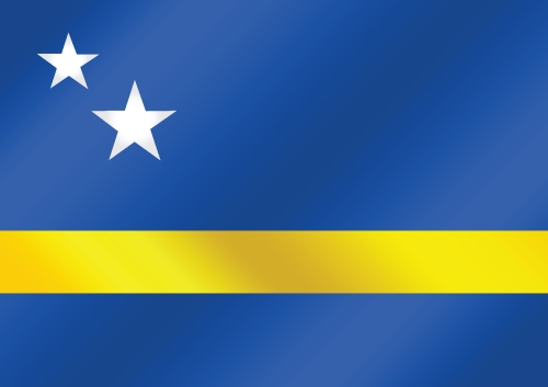 Curacao flag themes idea design