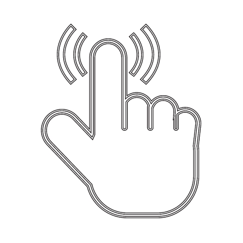 cursor hand icon