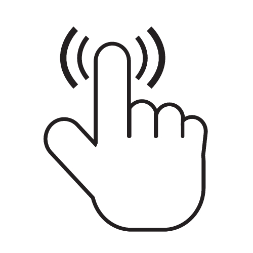 cursor hand icon