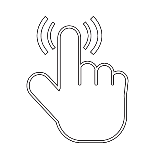 cursor hand icon