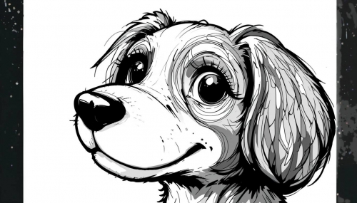 Cute Dog cartoon Free Coloring Pages Coloring Book a (16)