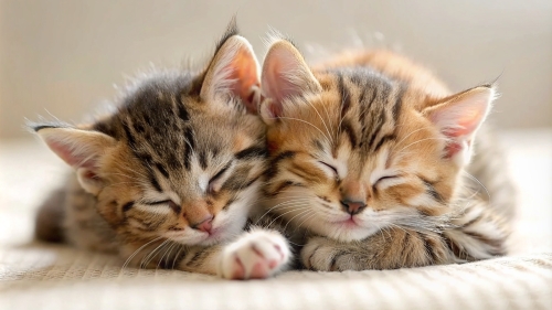 Cute Kittens, Sleeping 14mar24 (1)