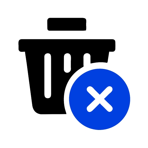 Delete icon