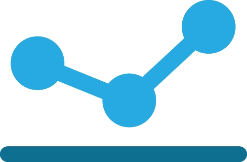 Diagram graph icon sign symbol design