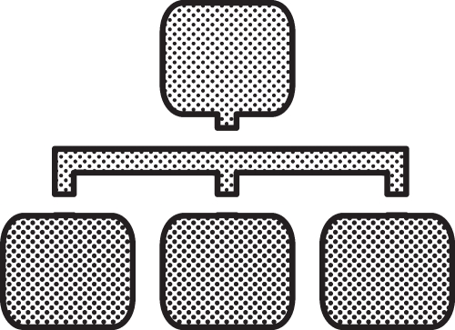 Diagram graph icon sign symbol design