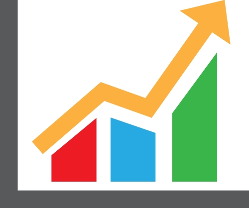 Diagram graph icon sign symbol design