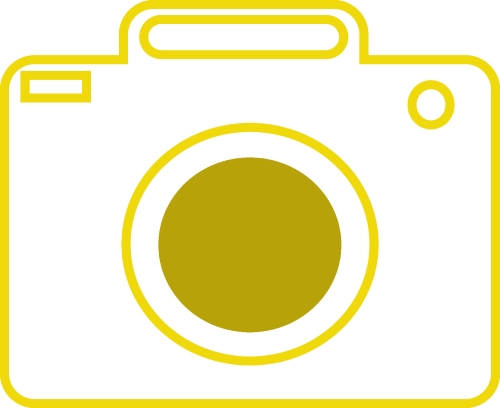 Digital camera icon sign design