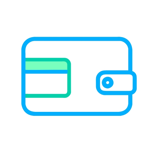 Digital wallet icon