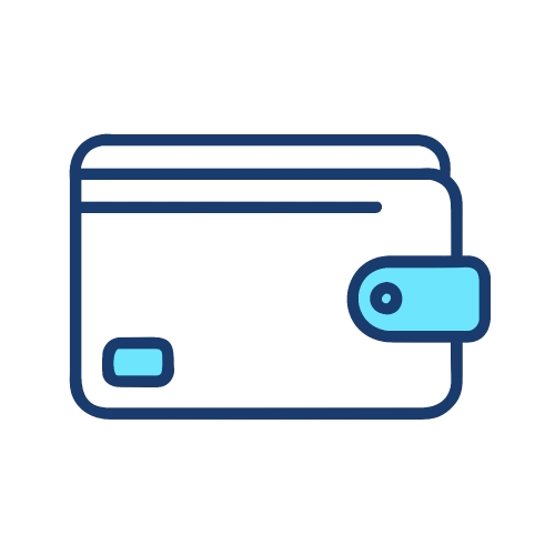 Digital wallet icon